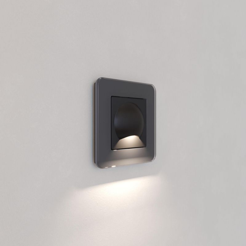 Встраиваемая LED подсветка МУН (черный матовый) Werkel W1154408 фото 3