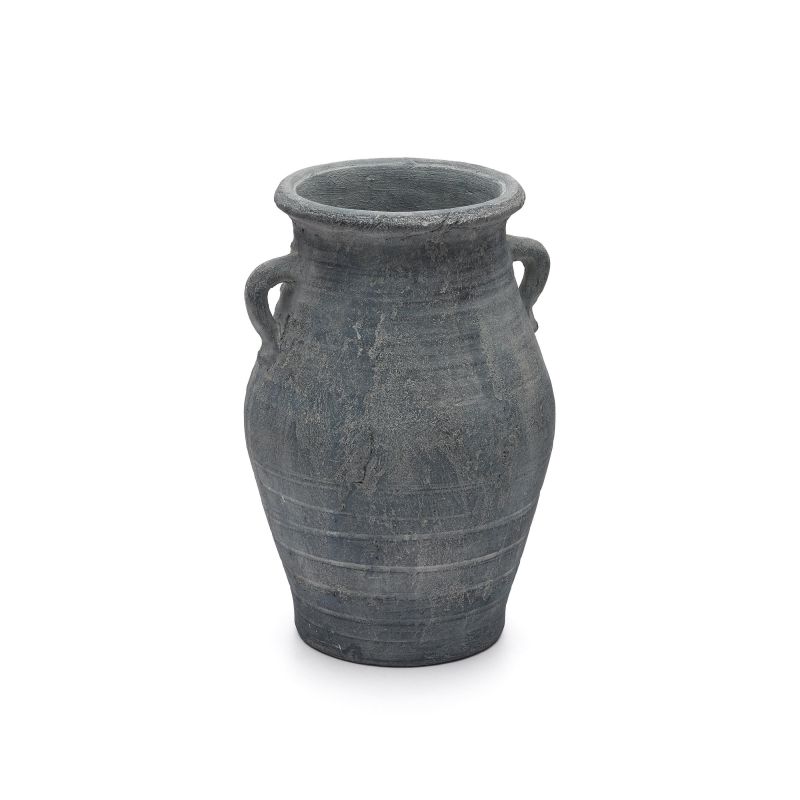 Терракотовая ваза синего цвета 35 см Blanes  La Forma (ex Julia Grup) BD-2609389