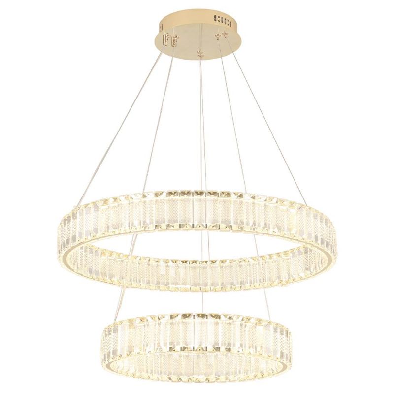 Люстра Crystal Lux MUSIKA SP100W LED GOLD