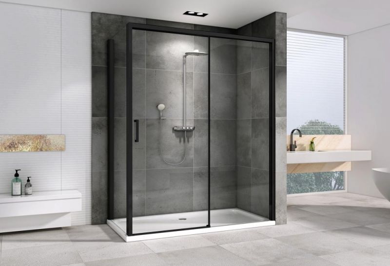 Душевой уголок ABBER Komfort AG93130B-S102B, 130x100 см фото 2