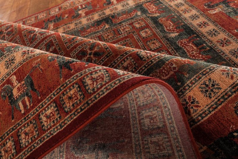 Бельгийский ковер из шерсти Carpet «KASHQAI» 4301-300 200 x 400 см фото 4