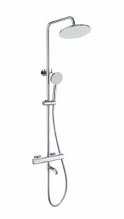 Душевая стойка с термостатом WONZON & WOGHAND WW-B3051-A1-CR Хром