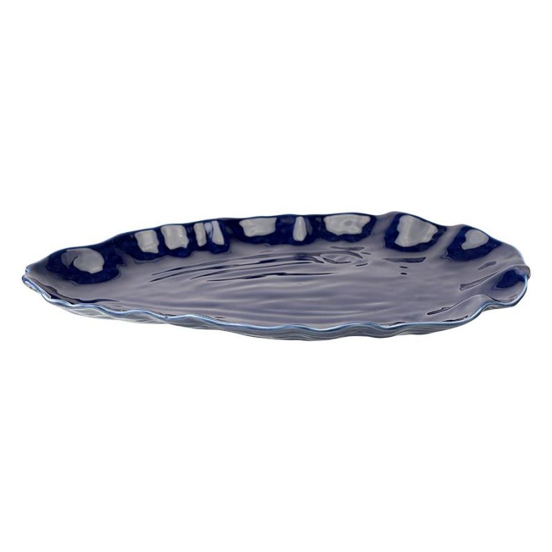 Блюдо сервировочное Tkano Sea Treasures синего цвета BD-3132838 фото 1