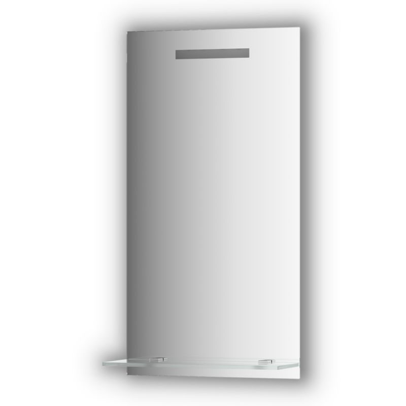 Зеркало с полочкой 40 со встроенным LED-светильником 2 W 40x75 Evoform LEDLINE-S BY 2151 фото 1