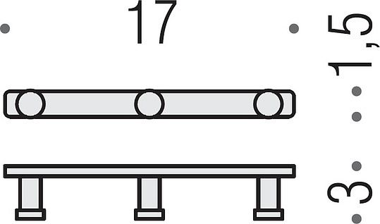 Крючок Colombo Design Time W4257.000 фото 3