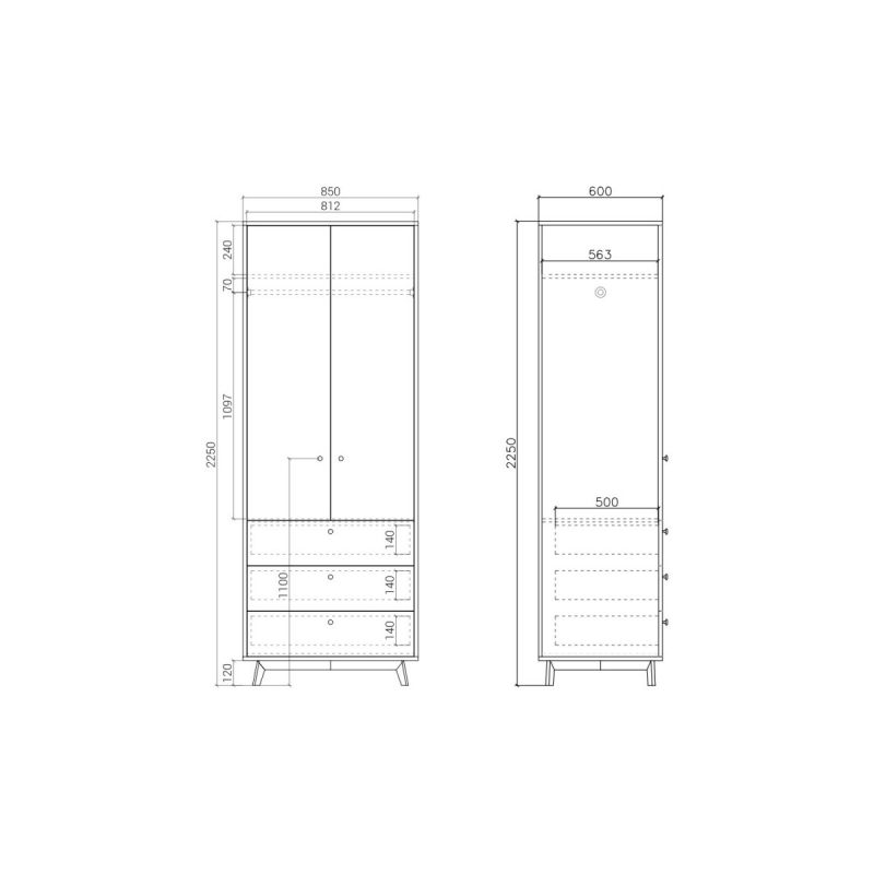 Шкаф The IDEA Frame BD-1964735