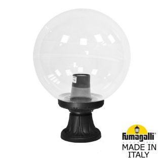 Светильник-столбик газонный FUMAGALLI GLOBE 300 черный, прозрачный G30.110.000.AXF1R