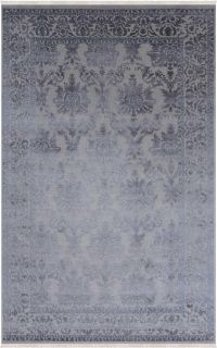 Индийский ковер из шерсти и арт-шёлка Carpet «KING OF AGRA» RO154-LBLU-LBLU 68 x 139 см