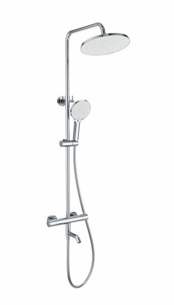 Душевая стойка с термостатом WONZON & WOGHAND WW-B3065-T1-CR Хром фото 1