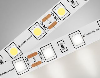 Светодиодная лента Ambrella Light GS4001 5050 60Led /14.4W m/ 24V IP20 3000K 5m Ambrella GS4002