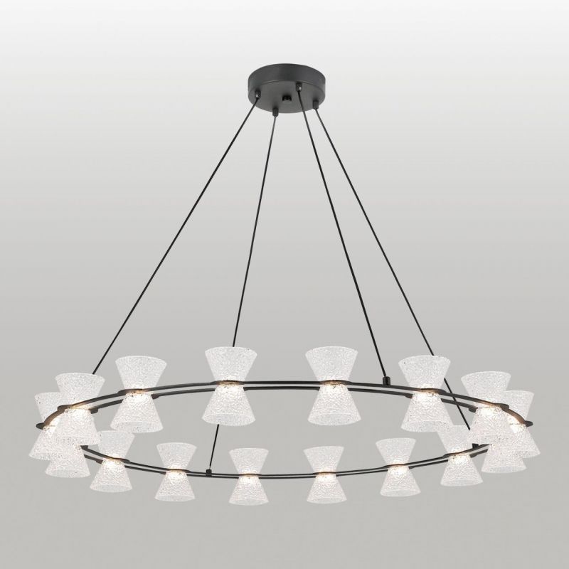 Люстра подвесная Lussole SHERMAN LED (теплый свет) 3000К, 48W LSP-7466 фото 2