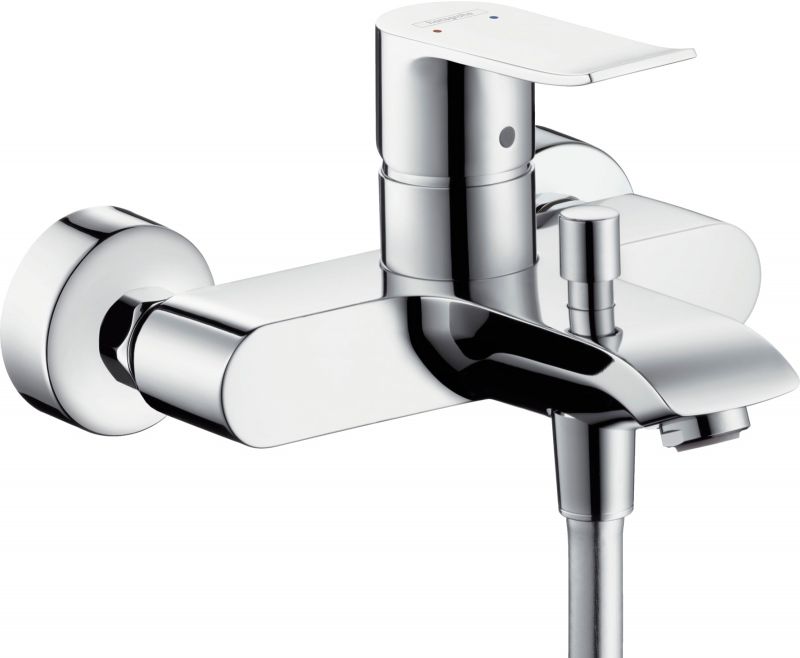 Смеситель Hansgrohe Metris 31480000 для ванны с душем фото 1