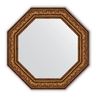 Зеркало в багетной раме Evoform Octagon BY 3858 виньетка состаренная бронза