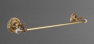 Полотенцедержатель ART&MAX BAROCCO CRYSTAL AM-1780-Do-Ant-C золото