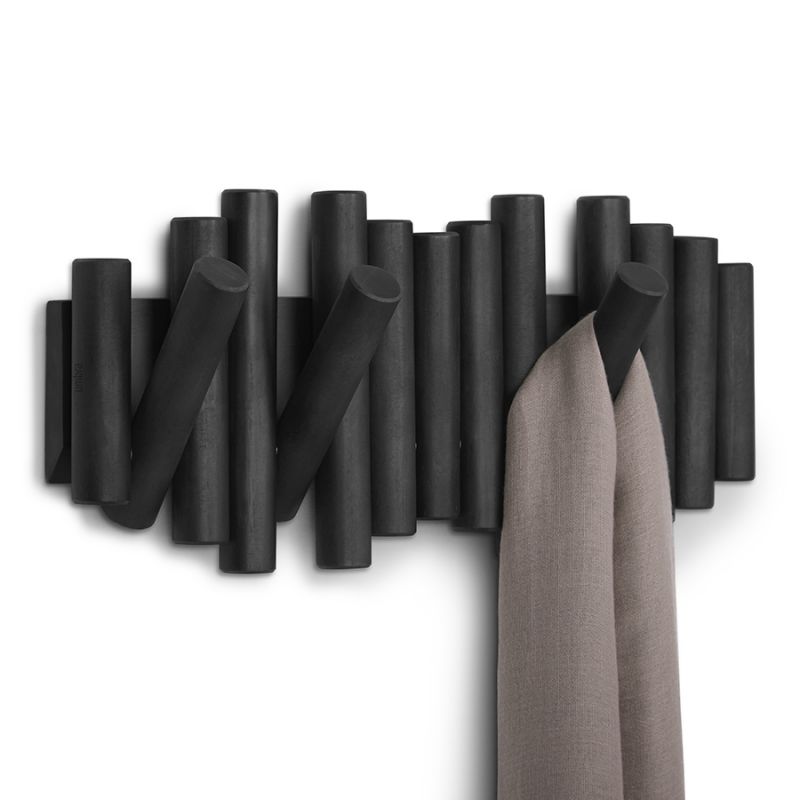 Вешалка настенная picket черная Umbra Design BD-1931365 фото 4