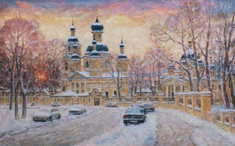 Картина "Заснеженная тишина" Игорь Разживин фото 1