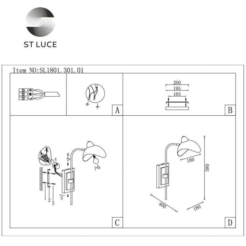 Бра ST Luce MINNE SL1801.301.01