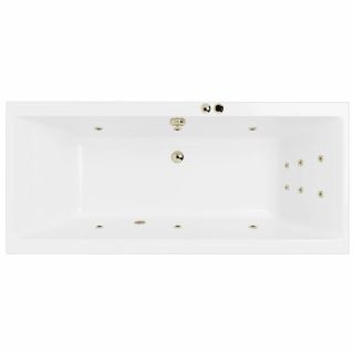Акриловая ванна Excellent Pryzmat WAEX.PRY18.LINE.BR 180x80 с г/м, бронза