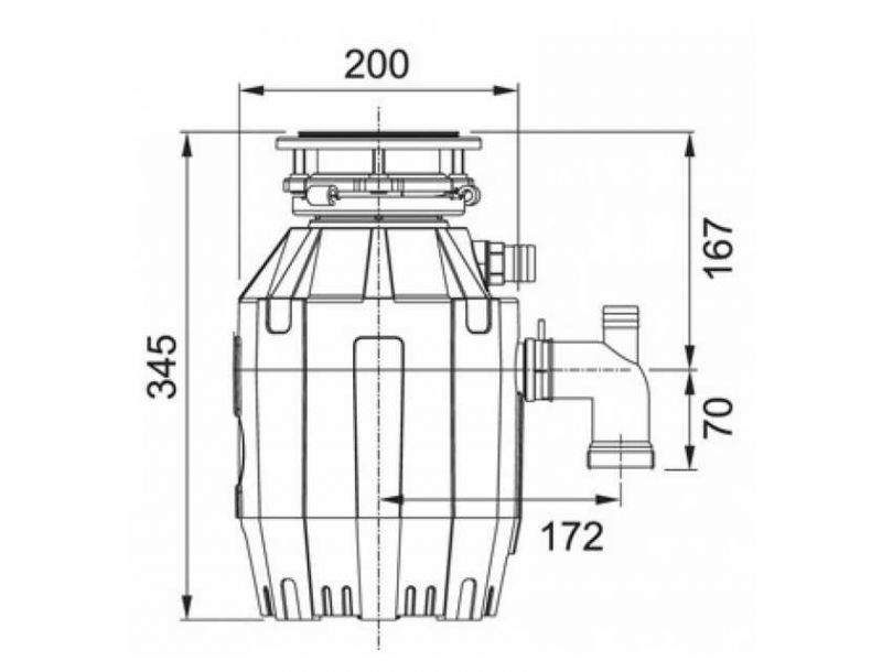 Измельчитель Franke 134.0535.229