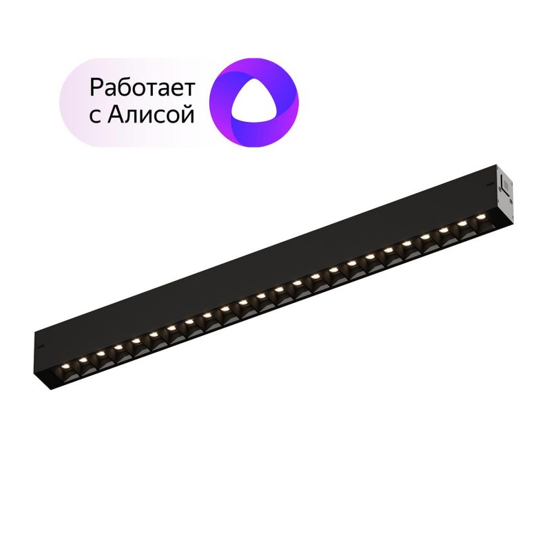 Светильник на шине однофазный Denkirs Smart 18W DIM 3000K-6000K белый с черным DK8002-BK фото 2