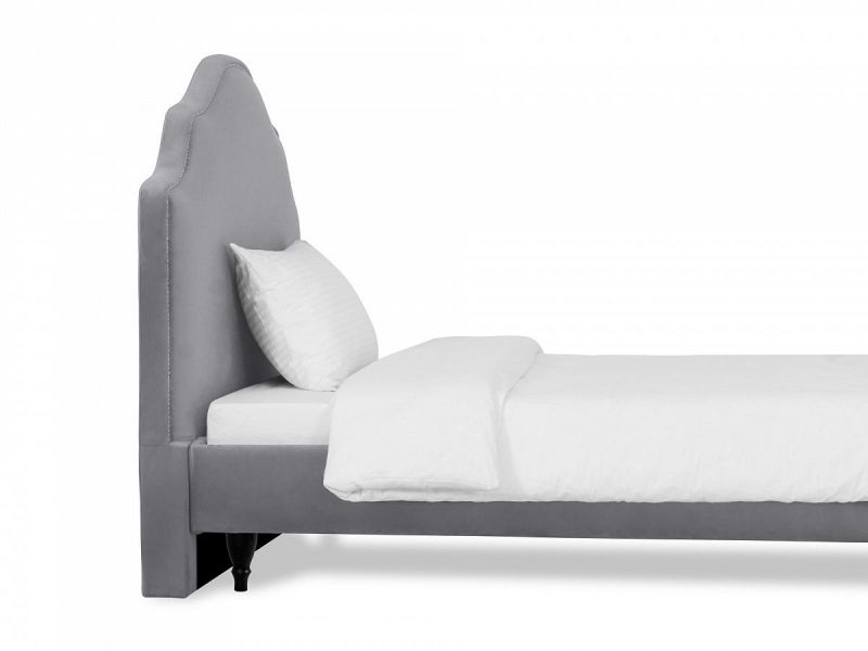 Кровать Princess II L ОГОГО Обстановочка серый BD-1752430