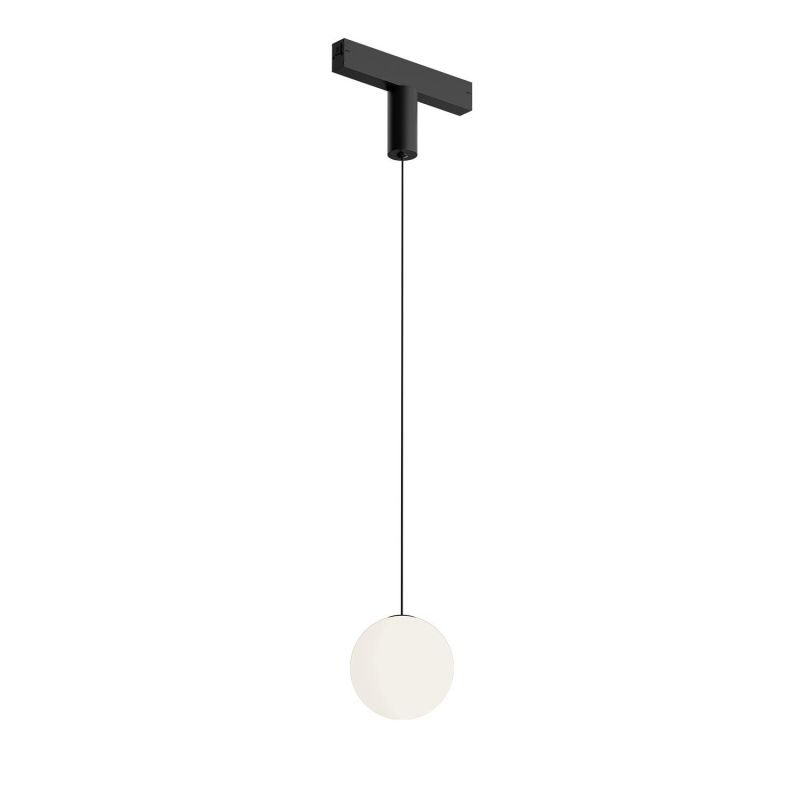 Подвесной светильник Denkirs SMART MOON 3000K-6000K, черный, акрил DK8052-BK фото 2