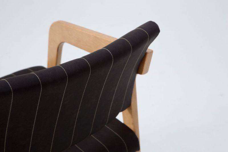 Стул-кресло Шадди натур/темно-коричневый нубук Z112550N24