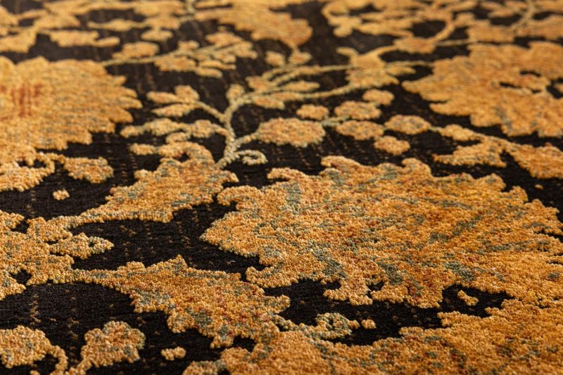 Турецкий ковер из полиэстера Carpet «FABULOUS» 2170A-BLK-SHCRE 120 x 180 см фото 6