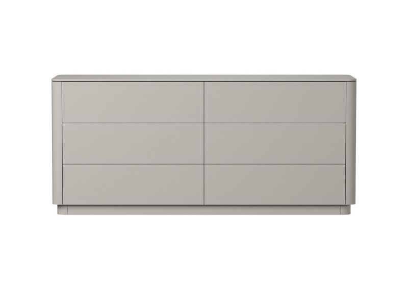 Комод  Ellipsefurniture Tammi 6 ящиков ширина 170 см (серо-бежевый) TM010202040101 фото 1