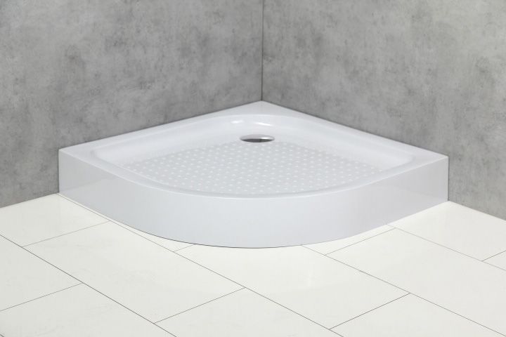 Поддон акриловый BelBagno TRAY-BB-R-90-550-15-W