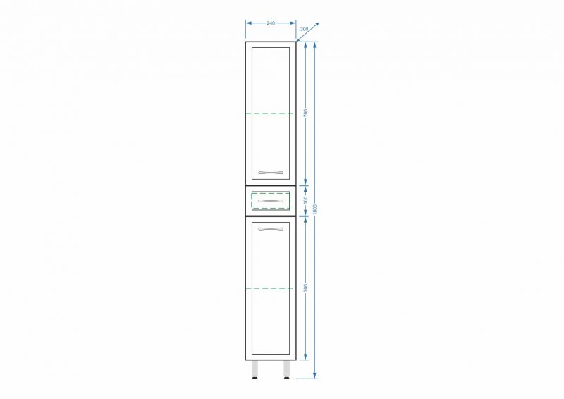 Пенал Stella Polar Концепт SP-00000143 24х180 см