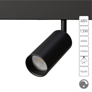 Магнитный трековый светильник Arte Lamp LINEA A4681PL-1BK