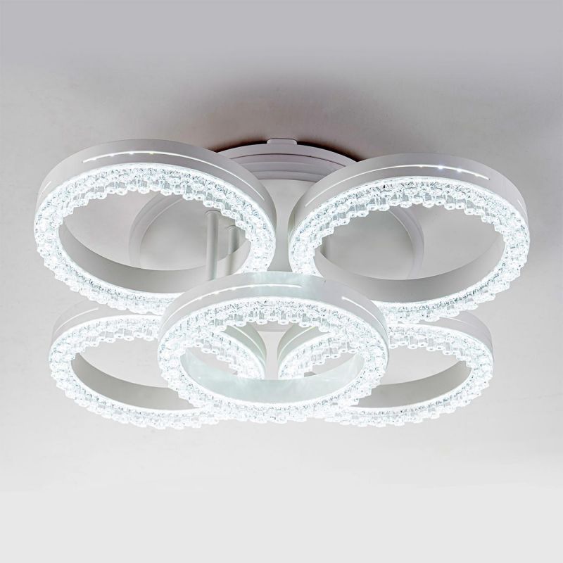 Потолочный светильник Escada Albus LED 3000-6000К (теплый,белый,холодный) 10276/5LED APP фото 3