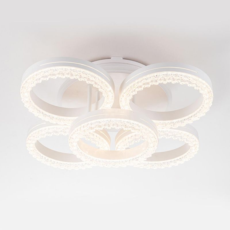 Потолочный светильник Escada Albus LED 3000-6000К (теплый,белый,холодный) 10276/5LED APP фото 4