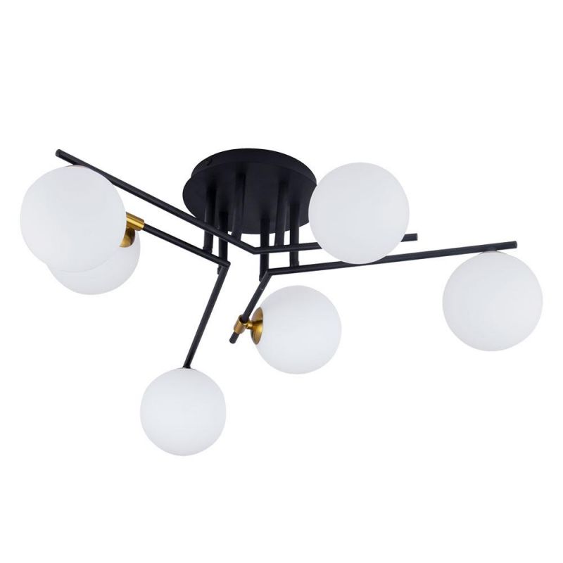 Потолочная люстра Arte Lamp GEMINI G9 33W A2243PL-6BK фото 1