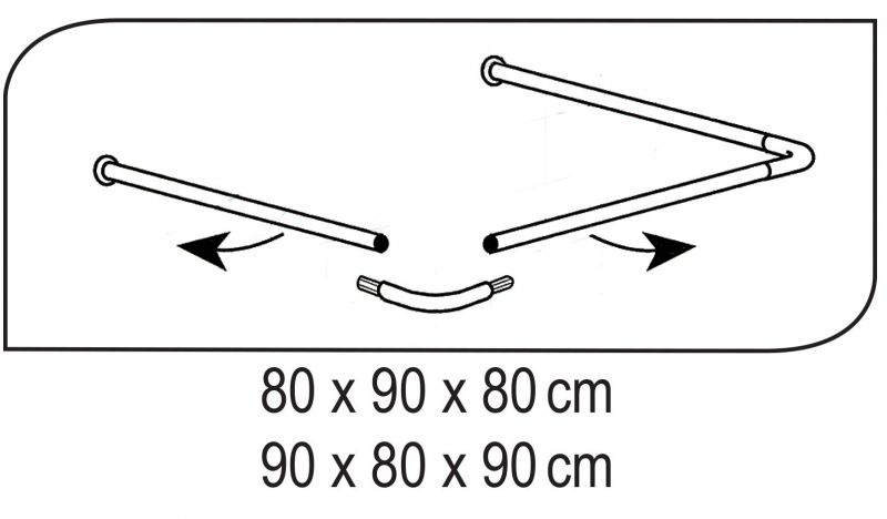 Штанга Ridder 52501 160х70 см