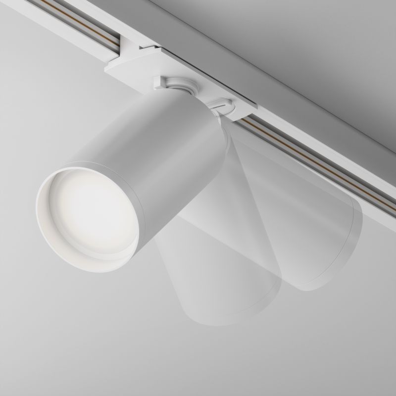 Трековый светильник Maytoni Track lamps 220-240V 10W IP20 TR020-1-GU10-W фото 4