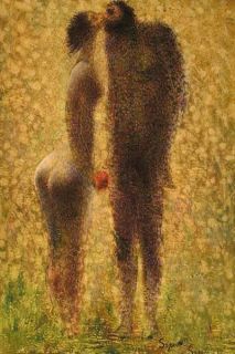 Картина "Адам и Ева" 60x80 Гиви Сипрошвили