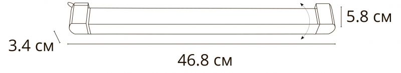 Трековый светильник Arte Lamp LINEETTA A4574PL-1WH фото 2