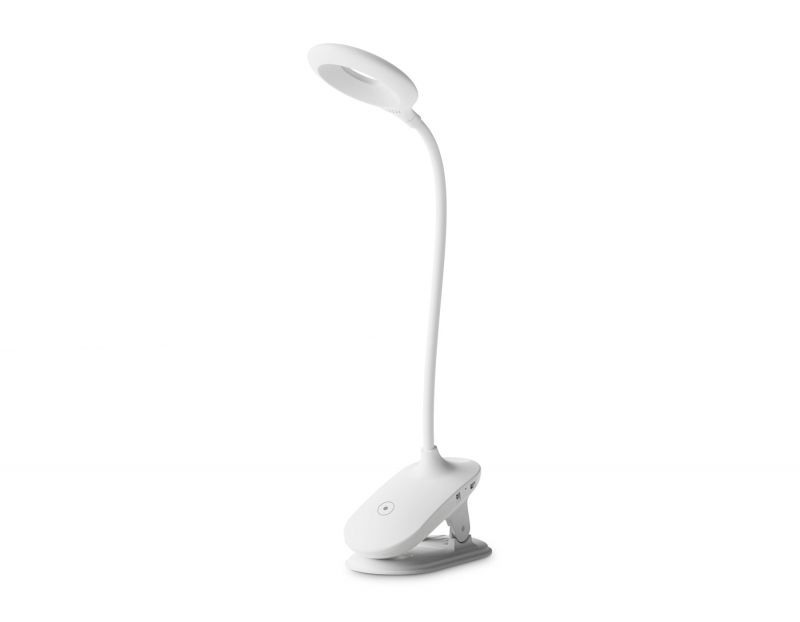 Светодиодная настольная лампа с прищепкой, гибкой ножкой и аккумуляторной батареей Ambrella DESK  DE700