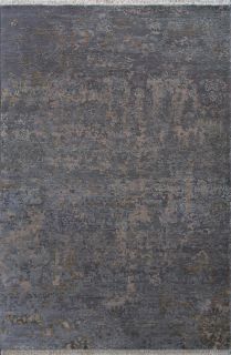 Индийский ковер из шерсти и шёлка Carpet «MODERN PALATINE» JPR603-MGRY-MGRY 193 x 307 см