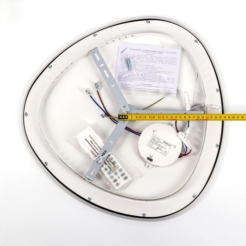 Люстра с пультом Citilux ТRIO 72W RGB LED 3000-5500 CL215B251E фото 5