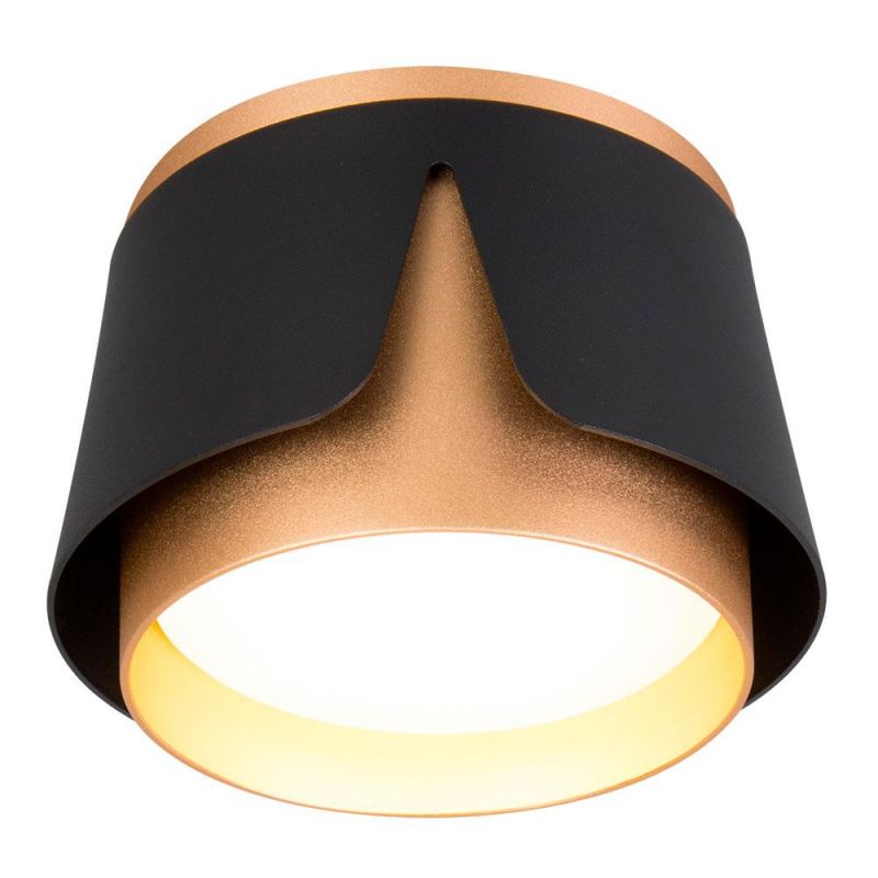 Потолочный светильник Arte Lamp AMAKS 12W GX53 A8028PL-1BK фото 1