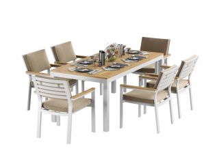 Обеденная группа Gardenini Premium Bella (1 стол, 6 стульев) BD-3121331