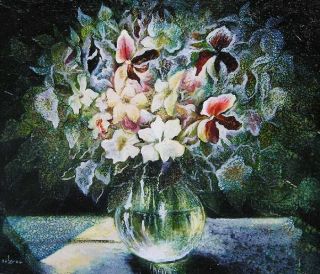 Картина "Цветы" Гиви Сипрошвили