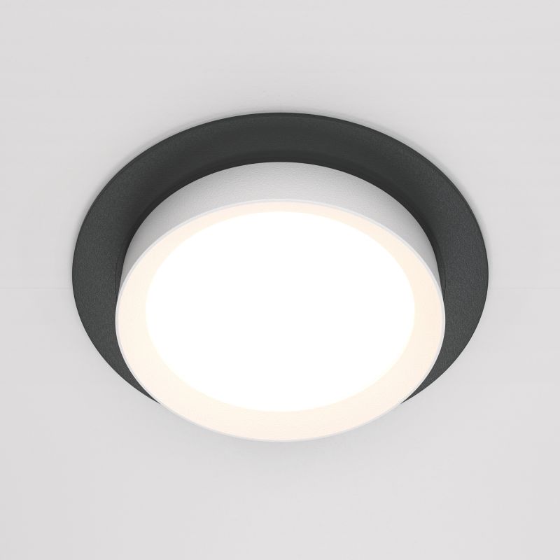 Встраиваемый светильник Maytoni Downlight Hoop DL086-GX53-RD-BW