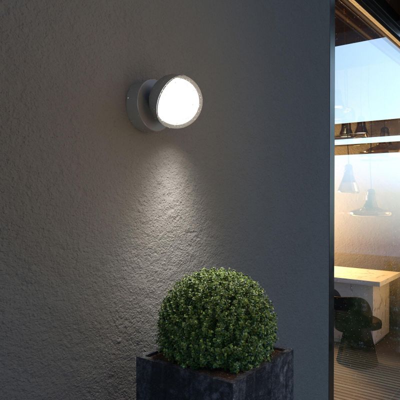 Светильник садово-парковый со светодиодами Elektrostandard GLOBO 35132/U серый
