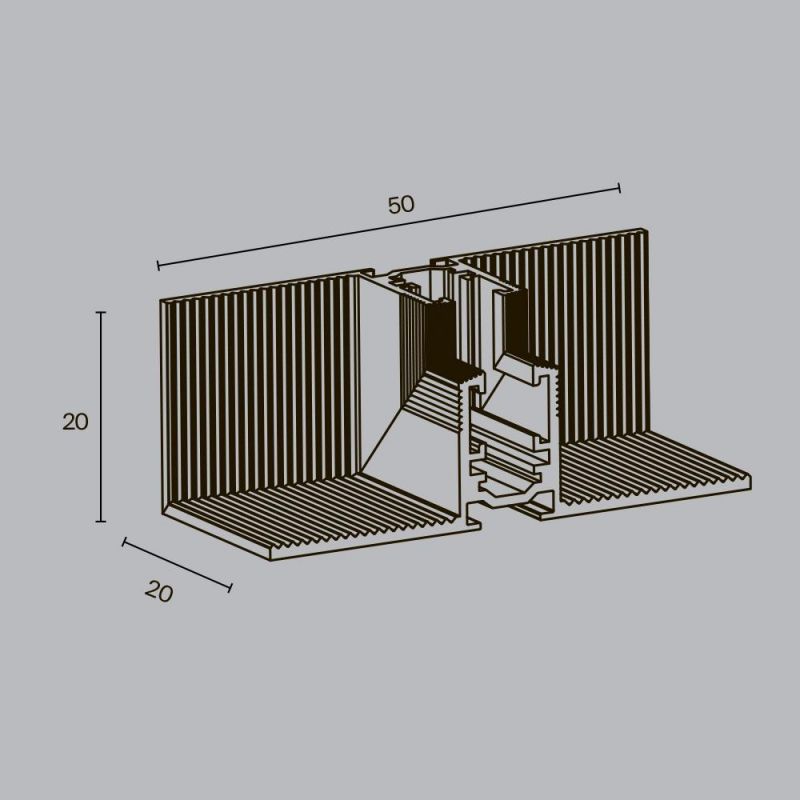 Коннектор угловой внутренний, встраиваемый Maytoni Accessories for tracks Levity TRA184ICL-12B фото 6