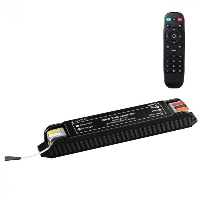 Смарт-контроллер + пульт ДУ NovoTech EASY IP20 200W 24V 359456 DRIVE СМАРТ – КОНТРОЛЛЕР 200Вт фото 1