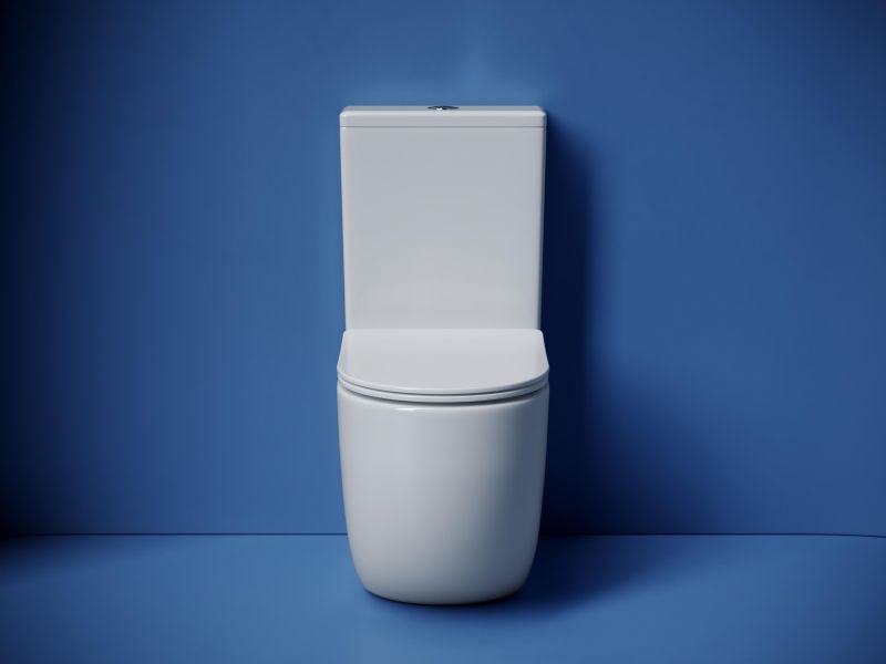 Унитаз-компакт Ceramica Nova CN4001T белый, с микролифтом фото 6